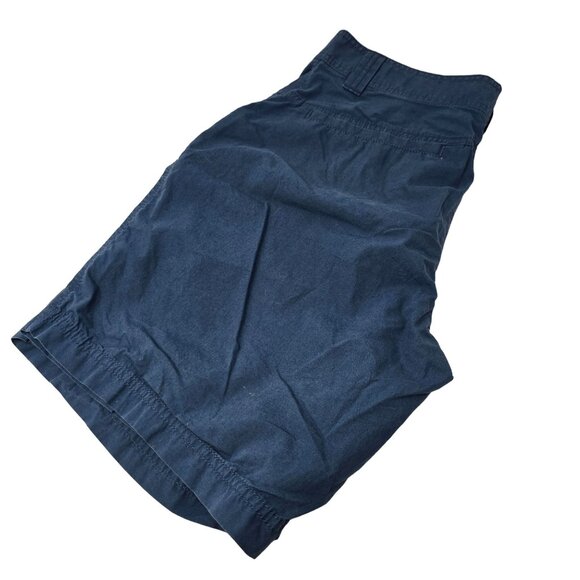 Columbia Hiking Bermuda Shorts Size 30 Men's Blue 8" Inseam Mid Rise - Picture 1 of 5